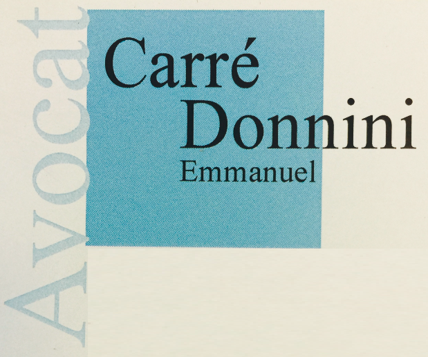 Carré Donnini Emmanuel